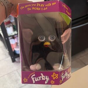Furby Interactive Toy - Black and Gray